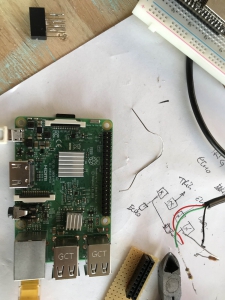 Raspberry Pi wiring